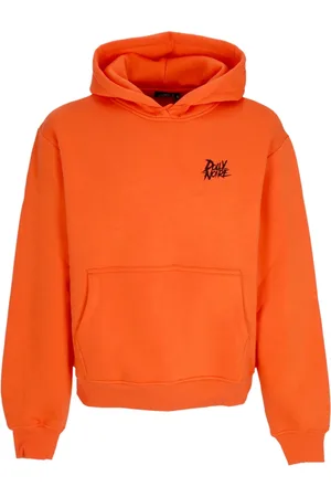 DOLLY NOIRE Sweathshirts & Hoodies, Herre, , XL, Bomuld, Rød Cyber Hoodie med Frontlomme