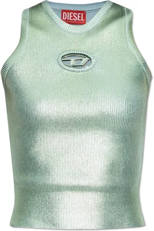 Diesel Top, Dame, Grøn, S, Uld, Top M-Caddix-Top-M