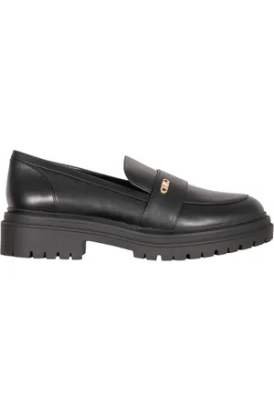 Michael Kors Sko, Dame, Sort, 38 EU, Uld, Sort Vachetta Lug Loafer