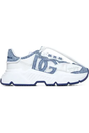 Dolce & Gabbana Sko, Dame, Flerfarvet, 40 EU, Uld, Stilfulde Sneakers