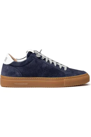 P448 Sko, Dame, Blå, 39 EU, Blå Ruskind Sneakers Soho-W