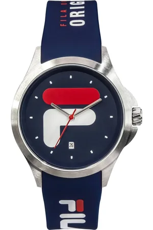 Fila Tilbehør, Herre, Blå, ONE SIZE, Tyl, Herreur style 40 mm Armbånd Silikone 38-181