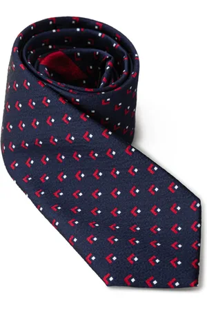 Giorgio Armani Tilbehør, Herre, Blå, ONE SIZE, Blå Silkeslips Elegant Stil