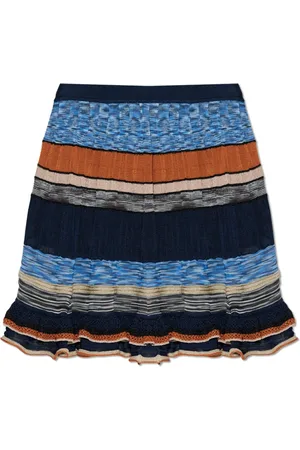 ULLA JOHNSON Nederdel, Dame, Flerfarvet, L, Polyester, Nederdel Eios