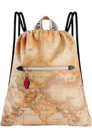 ALVIERO MARTINI 1A CLASSE Taske, Dame, , ONE SIZE, Bomuld, Geo Classic Rygsæk i Natur