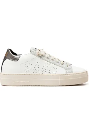 P448 Sko, Dame, Hvid, 37 EU, Uld, Hvide Sneakers F23Thea-W