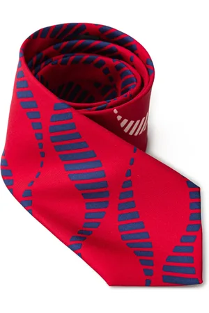Giorgio Armani Tilbehør, Herre, Rød, ONE SIZE, Rød Silkeslips Elegant Stil