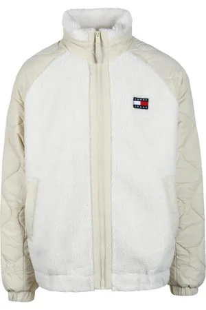 Tommy Hilfiger Jakke, Herre, Hvid, L, Uld, Stilfuld jakke med polyester og akryl