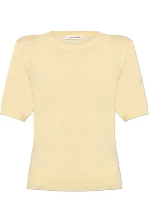 By Malene Birger Strik, Dame, Gul, XS, Uld, Top Lelle