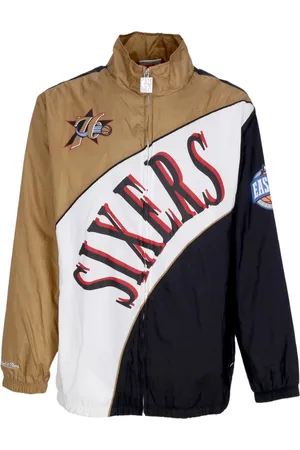 Mitchell & Ness Jakke, Herre, Flerfarvet, S, Uld, NBA Buet Windbreaker Jakke