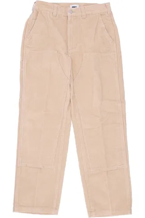 Obey Bukser, Herre, , W30, Bomuld, Cordfløjls Herrebukser Irish Cream
