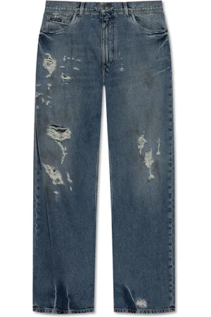 Dolce & Gabbana Jeans, Herre, Blå, XS, Jeans med vintageeffekt