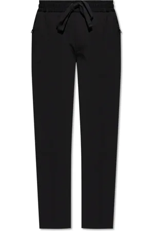 Dolce & Gabbana Bukser, Herre, Sort, 2XL, Bomuld, Bukser med syning på benene