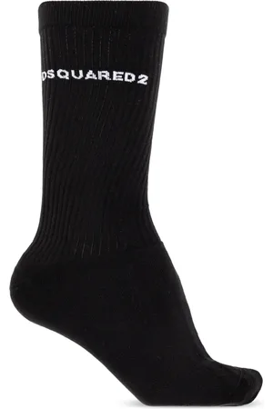 Dsquared2 Undertøj, Herre, Sort, M, Uld, Sokker med Logo