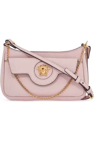 VERSACE Taske, Dame, Lyserød, ONE SIZE, Uld, Gylden Medusa Mini Håndtaske