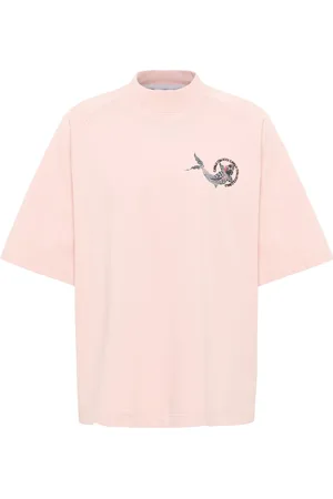 Carlo Colucci Top, Herre, Lyserød, 2XL, Milano til Tokyo Dorigoni T-shirt