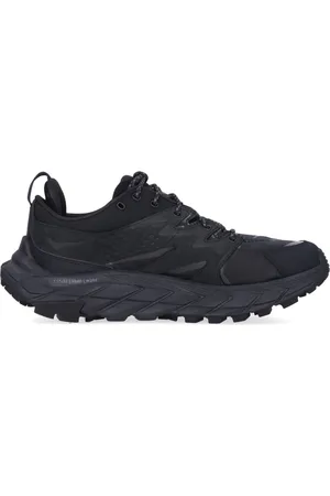 Hoka One One Sport, Herre, Sort, 40 2/3 EU, Læder, Sort udendørssko med Gore-tex