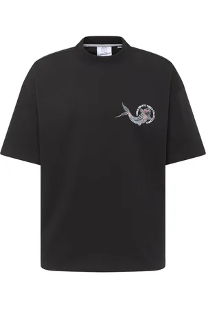 Carlo Colucci Top, Herre, Sort, L, Milano til Tokyo Dorio T-shirt