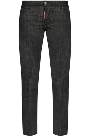 Dsquared2 Bukser, Dame, Sort, S, Bomuld, Sort Skinny Cropped Bukser