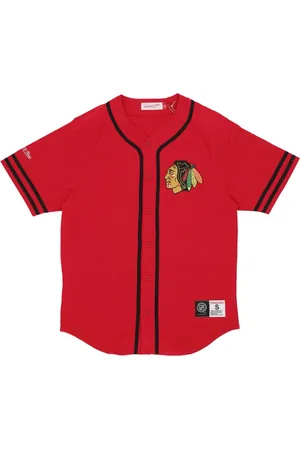 Mitchell & Ness Sport, Herre, Rød, XL, Bomuld, Chicago Blackhawks NHL Bomuld Jakke