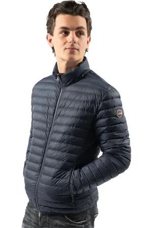 Colmar Jakke, Herre, Blå, 5XL, Nylon, Herre Dunjakke - Blå, Normal Pasform, Vandafvisende
