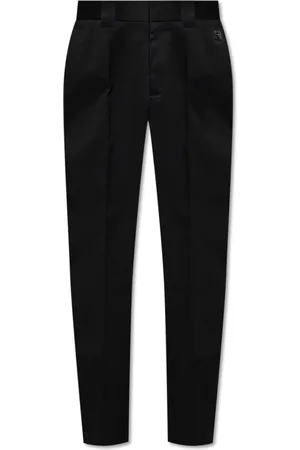 Dolce & Gabbana Bukser, Herre, Sort, L, Bomuld, Bomuldsbukser