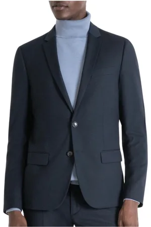 Antony Morato Jakke, Herre, Blå, M, Polyester, Slim Fit Bonnie Jakke i Blu Intenso