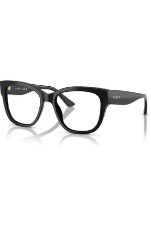 vogue Tilbehør, unisex, Sort, 51 MM, Sorte Briller Stel