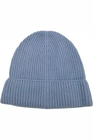 Gran Sasso Tilbehør, Dame, Blå, ONE SIZE, Uld, Lyserød uld kashmirblanding hat