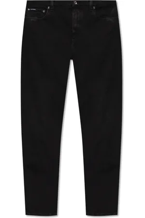 Dolce & Gabbana Jeans, Herre, Sort, S, Løse jeans