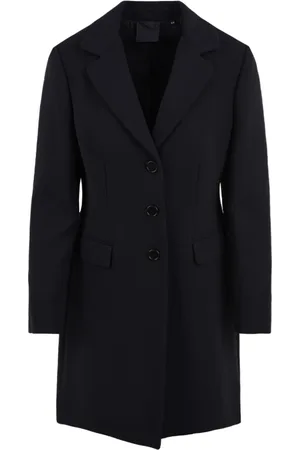 Aspesi Frakke, Dame, Blå, L, Blå Frakke Model 0730 2213/10
