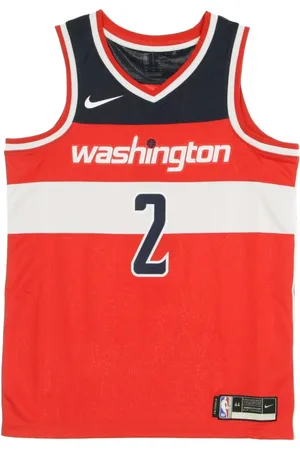 Nike Top, Herre, Rød, XL, Polyester, Basketball Swingman Jersey John Wall 2020