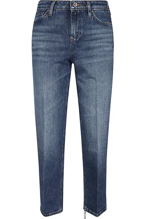 Don the Fuller Jeans, Dame, Blå, W26, Bomuld, Straight Manila Jeans
