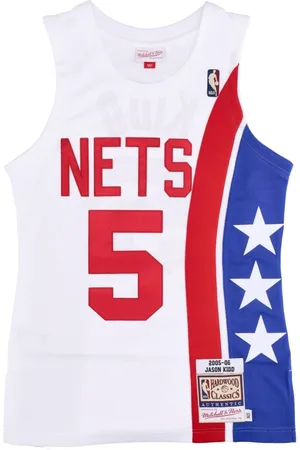 Mitchell & Ness Top, Herre, Flerfarvet, S, Polyester, NBA Alternativ Trøje Jason Kidd 2005-06