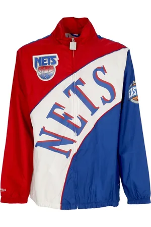 Mitchell & Ness Jakke, Herre, Flerfarvet, S, Polyester, NBA Buet Retro Windbreaker Jakke