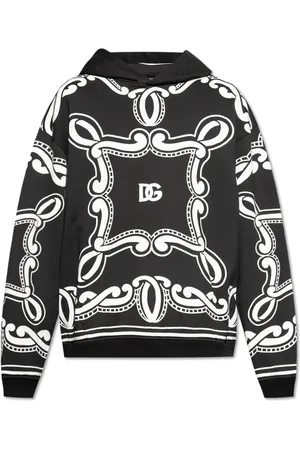 Dolce & Gabbana Sweathshirts & Hoodies, Herre, Sort, S, Hættetrøje