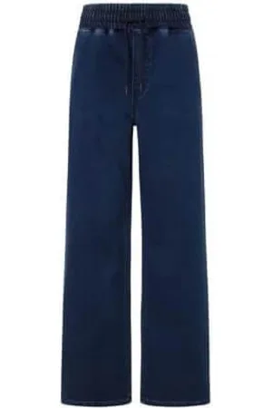 Pepe Jeans Jeans, Dame, Blå, W29, Denim, Moderne Loose Fit Denim Bukser