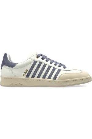Dsquared2 Sko, Herre, Hvid, 41 EU, Læder, Sneakers Boxer