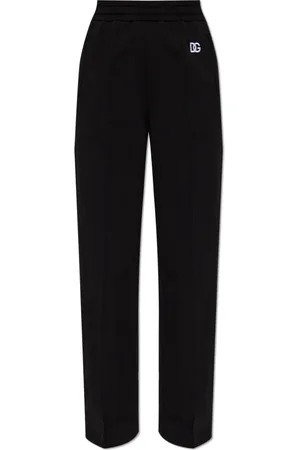 Dolce & Gabbana Bukser, Dame, Sort, 3XS, Bomuld, Sweatpants