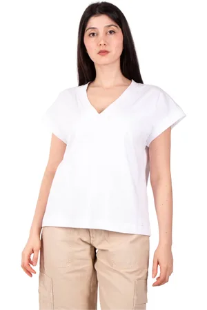 Daniele Fiesoli Top, Dame, Hvid, S, Hvid Oversized T-shirt