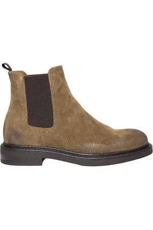 MARCO FERRETTI Sko, Herre, Brun, 43 EU, Suede, Vintage Suede Rock Style Sko