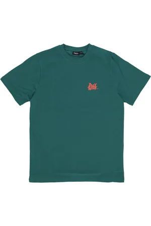 DOLLY NOIRE Top, Herre, Grøn, XL, Bomuld, Skovgrøn Cu-Sith Tee T-shirt