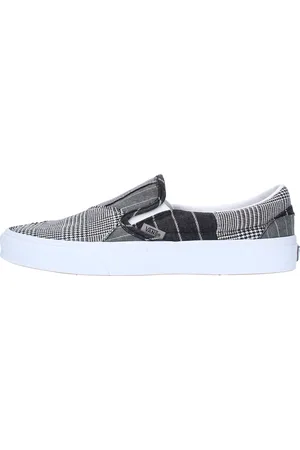 Vans Sko, Herre, Grå, 40 1/2 EU, Læder, Flade sko Grå