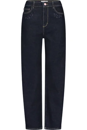 Fabienne Chapot Jeans, Dame, Blå, W25, Uld, Blake Loose Tapered