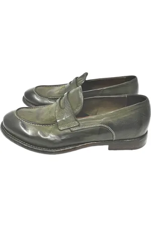 Lemargo Sko, Herre, Grøn, 45 EU, Læder, Grøn Nubuck Loafer Trend Tema