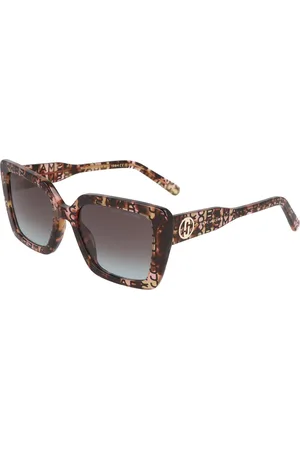 Marc Jacobs Tilbehør, unisex, Flerfarvet, 52 MM, Modig Firkantet Solbriller Model 733