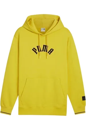 PUMA Sweathshirts & Hoodies, Herre, Gul, S, Uld, Paris Classics Play Hoodie