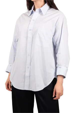 Citizens of Humanity Bluser & Skjorter, Dame, Blå, L, Santa Cruz Bluse Elegant Top
