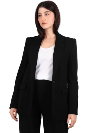 Drykorn Frakke, Dame, Sort, M, Uld, Sort Blazer Atlin_2