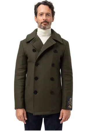 Sealup Frakke, Herre, Grøn, XL, Quebec Peacoat